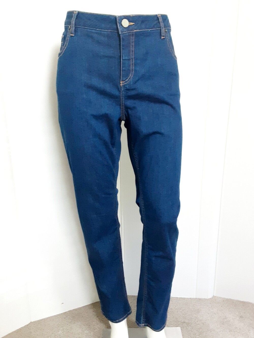 GERARD DAREL Noelie Straight Leg Dark Blue Jeans Sz 46 US 14 - NWT $275